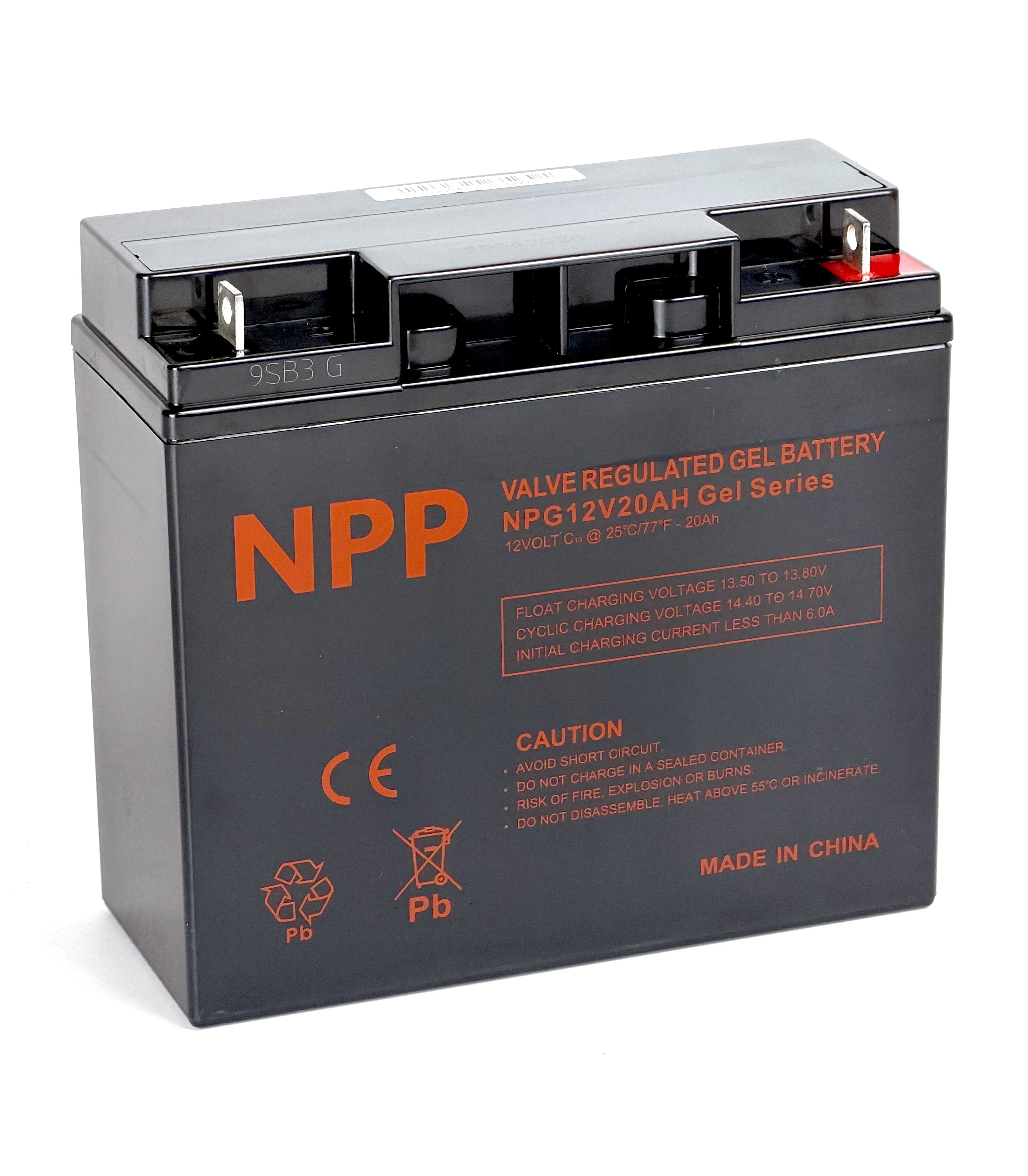 Акумуляторна батарея NPP NPG12-20